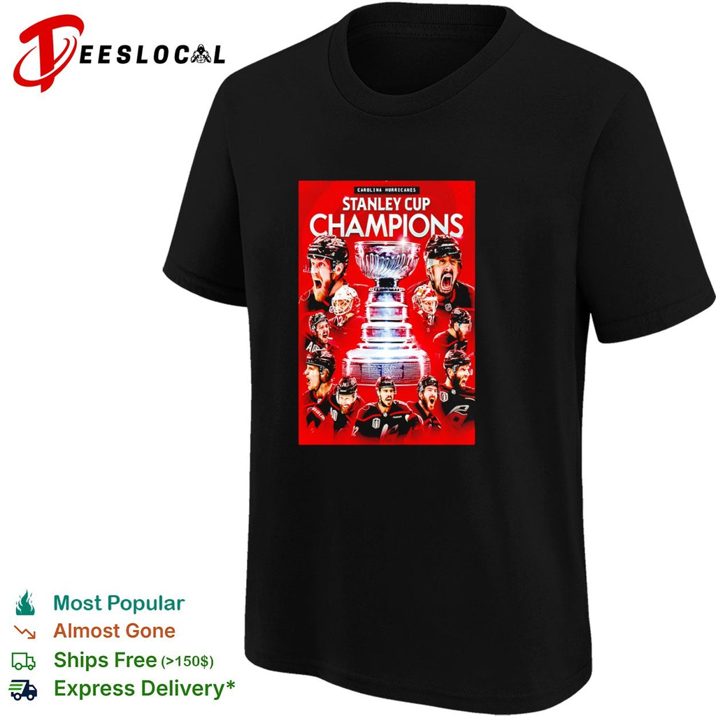 Carolina Hurricanes Stanley Cup Champions Sebastian Aho Andrei Svechnikov shirt