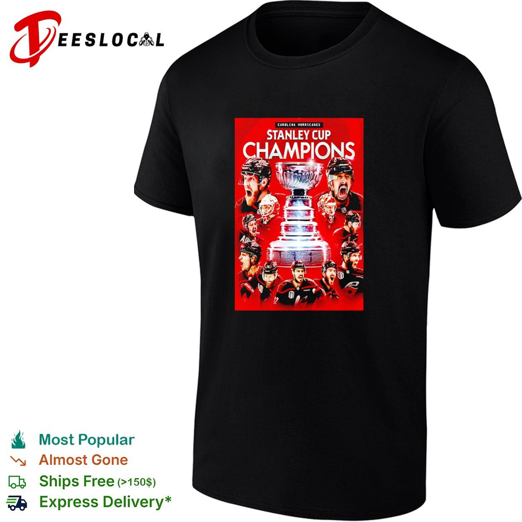 Carolina Hurricanes Stanley Cup Champions Sebastian Aho Andrei Svechnikov shirt