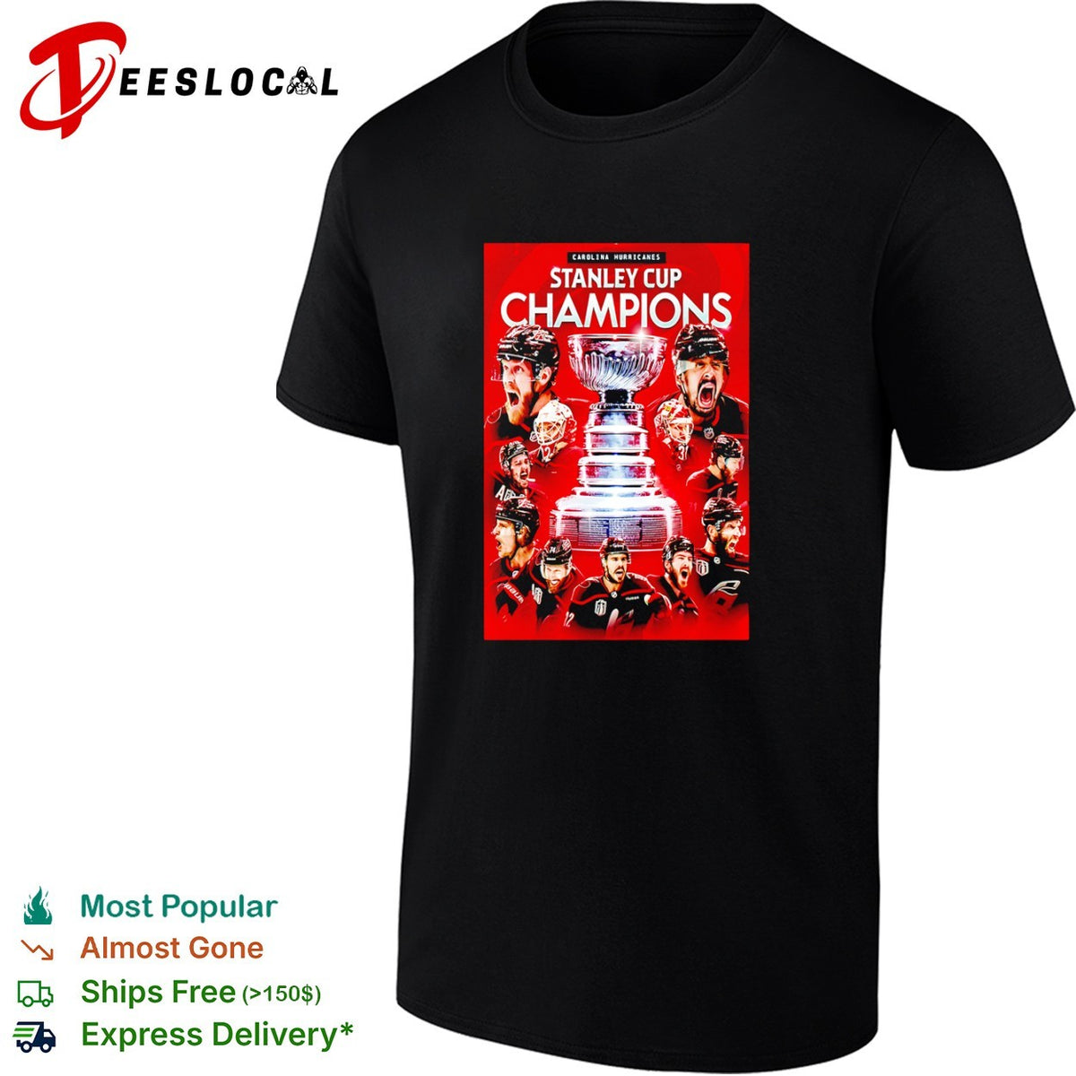 Carolina Hurricanes Stanley Cup Champions Sebastian Aho Andrei Svechnikov shirt
