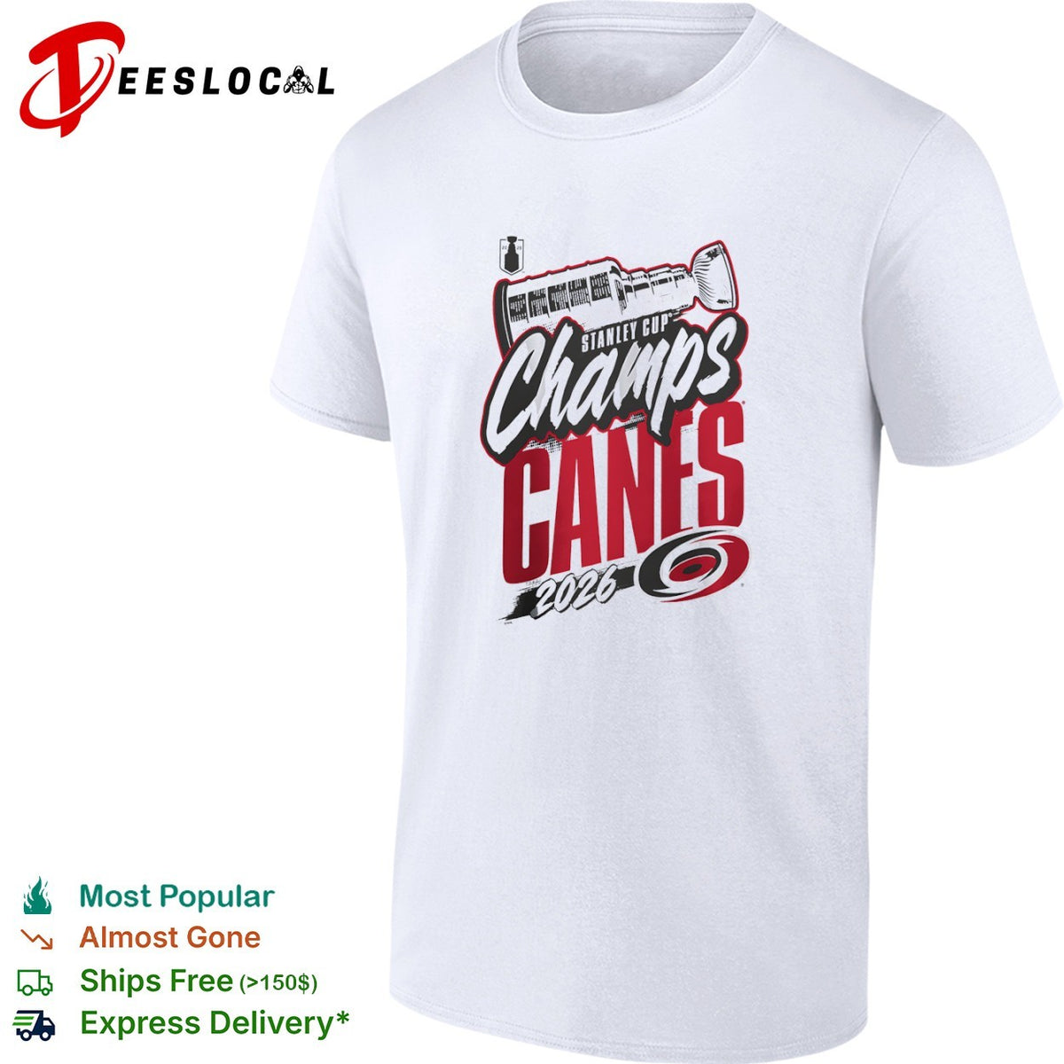 Carolina Hurricanes Stanley Cup Champs 2026 shirt