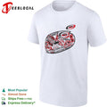Carolina Hurricanes Stanley Cup champions oval badge collage shirt