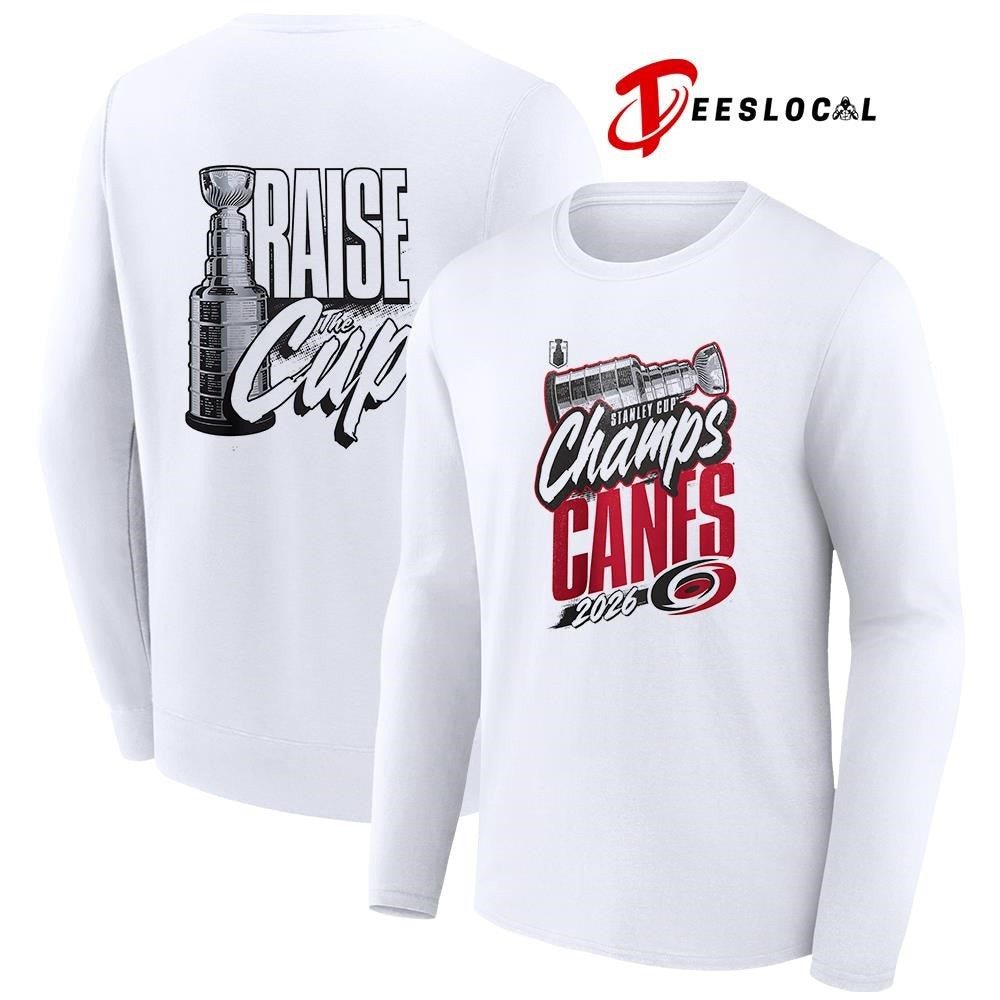Carolina Hurricanes Stanley Cup champions raise the Cup shirt