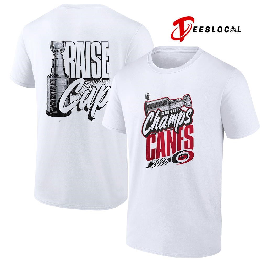 Carolina Hurricanes Stanley Cup champions raise the Cup shirt