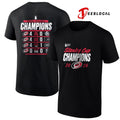 Carolina Hurricanes Stanley Cup champions schedule shirt
