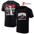 Carolina Hurricanes Stanley Cup champions trophy graphic shirt