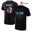 Carolina Panthers x Army nurse it’s a work of heart shirt