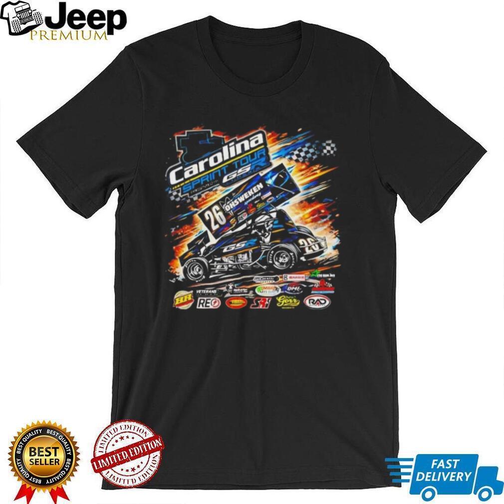 Carolina Sprint Tour GSR Ohsweken Speedway #26 Racing Graphic T Shirt