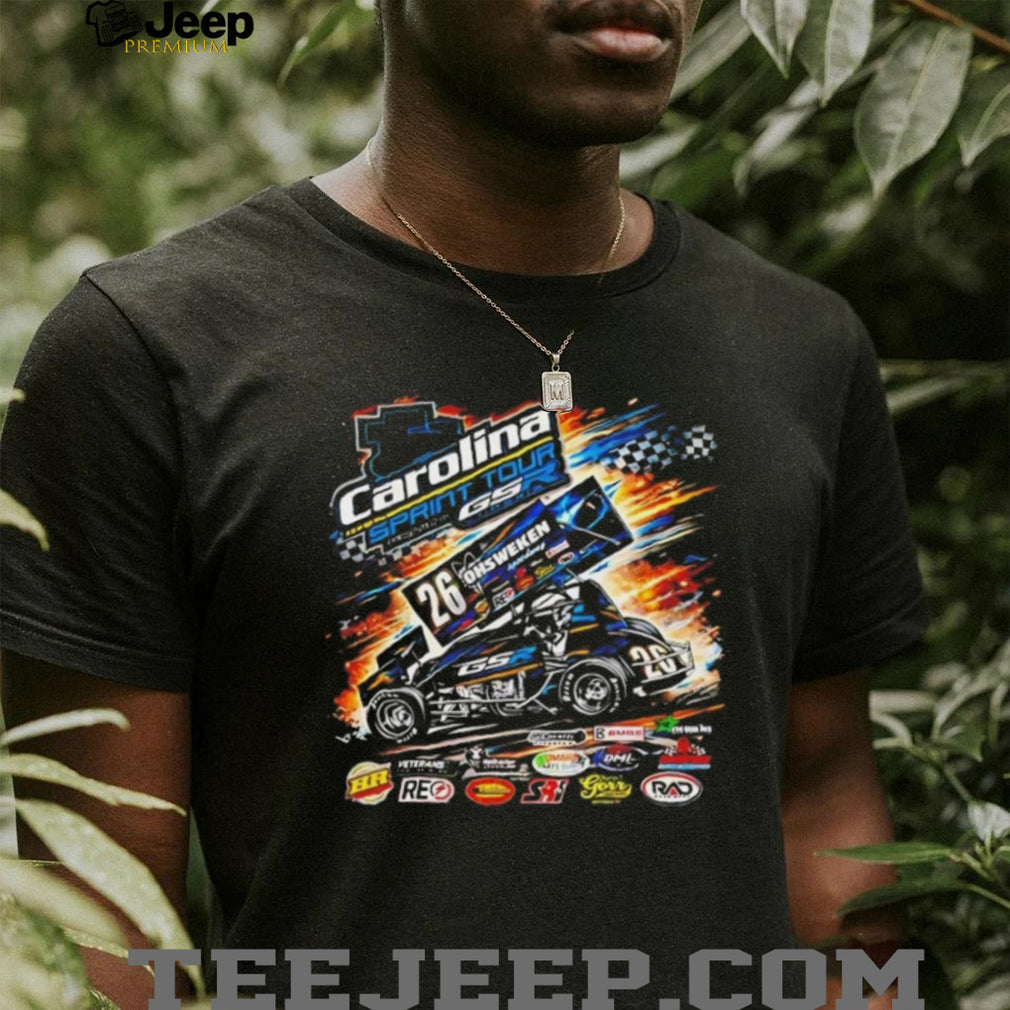 Carolina Sprint Tour GSR Ohsweken Speedway #26 Racing Graphic T Shirt