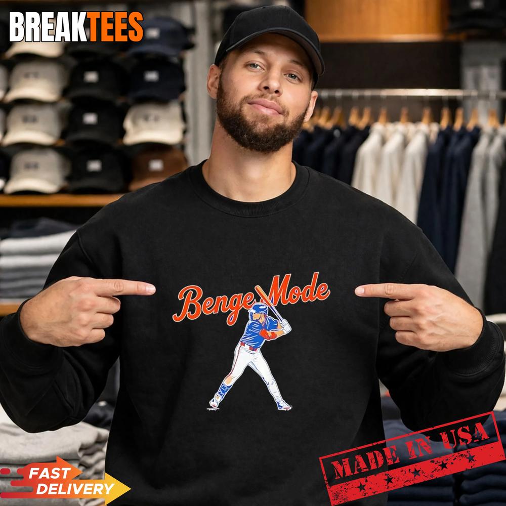 Carson Benge Mode New York Baseball 2026 Shirt