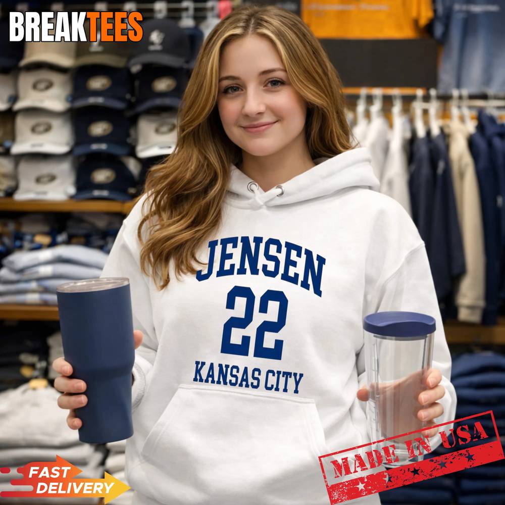 Carter Jensen 22 Kansas City Baseball Shirt