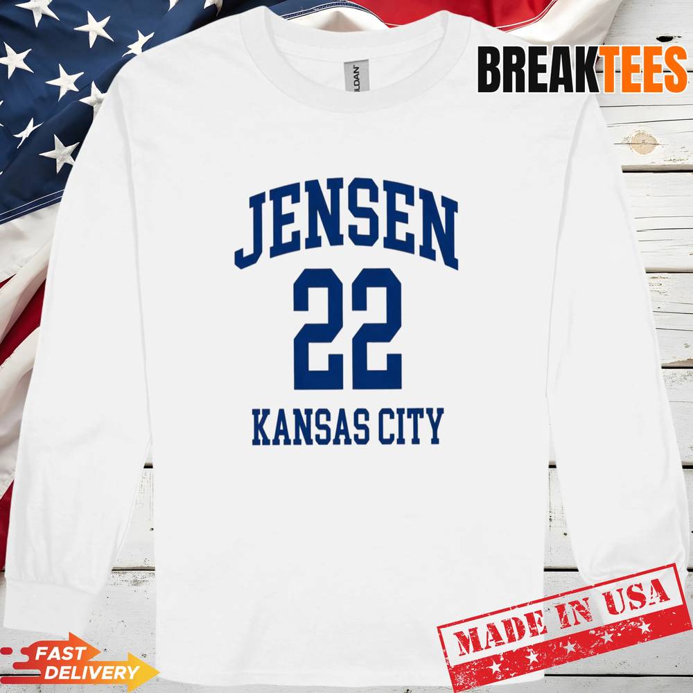 Carter Jensen 22 Kansas City Baseball Shirt