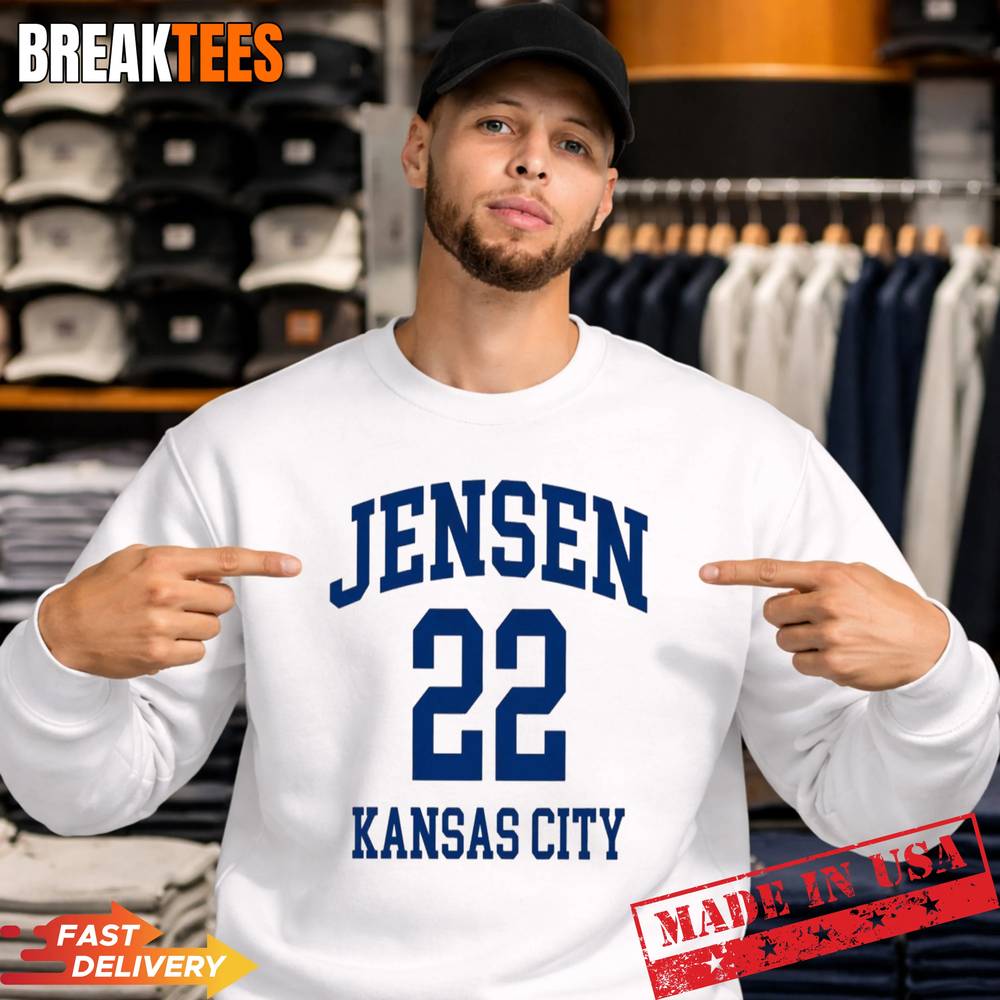 Carter Jensen 22 Kansas City Baseball Shirt