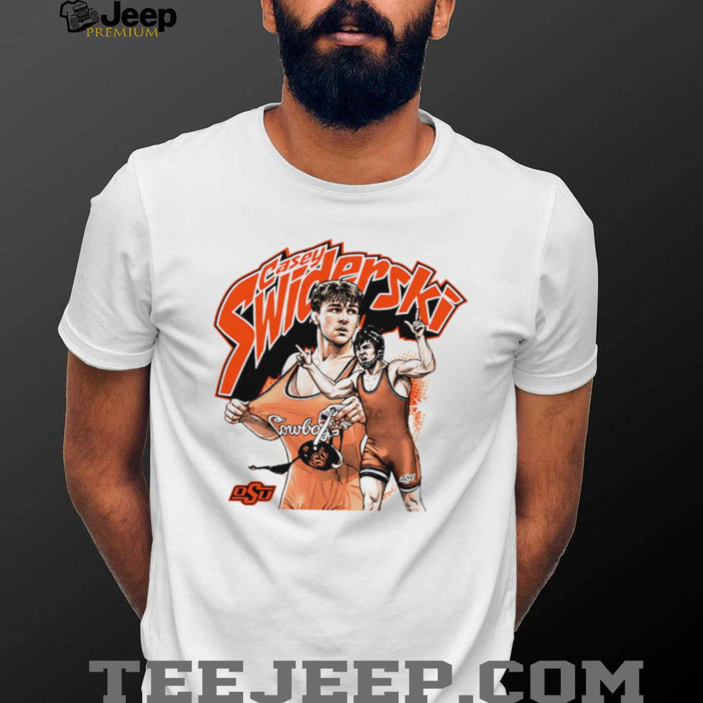 Casey Swiderski Oklahoma State Wrestling Graphic T Shirt