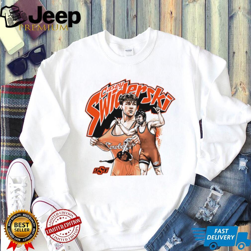 Casey Swiderski Oklahoma State Wrestling Graphic T Shirt