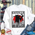 Catzilla Japanese Kaiju Monster Graphic T Shirt