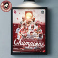 Celebrate Oklahoma Sooners Baseball 2026 NCAA Men’s College World Series National Champions Home Decor Poster Canvas