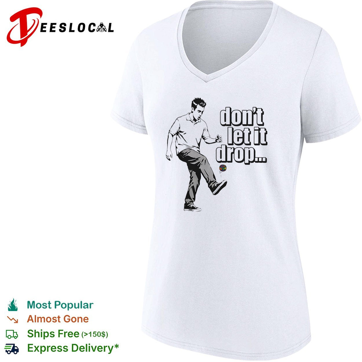 Chandler Bing Friends don’t let it drop shirt