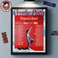 Charlie Puth Whatever’s Clever World Tour 2026 Schedule Dates Home Decor Poster Canvas
