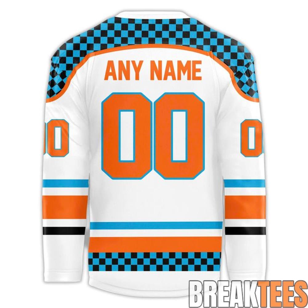 Charlotte Checkers Throwback 90s Hockey Jersey