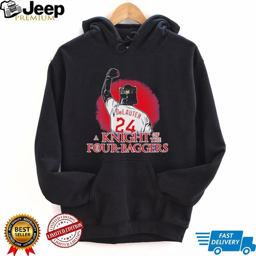 Chase DeLauter 24 A Knight Of The Four Baggers Baseball T Shirt