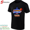 Chasing the storm collectin and connectin basketball shirt