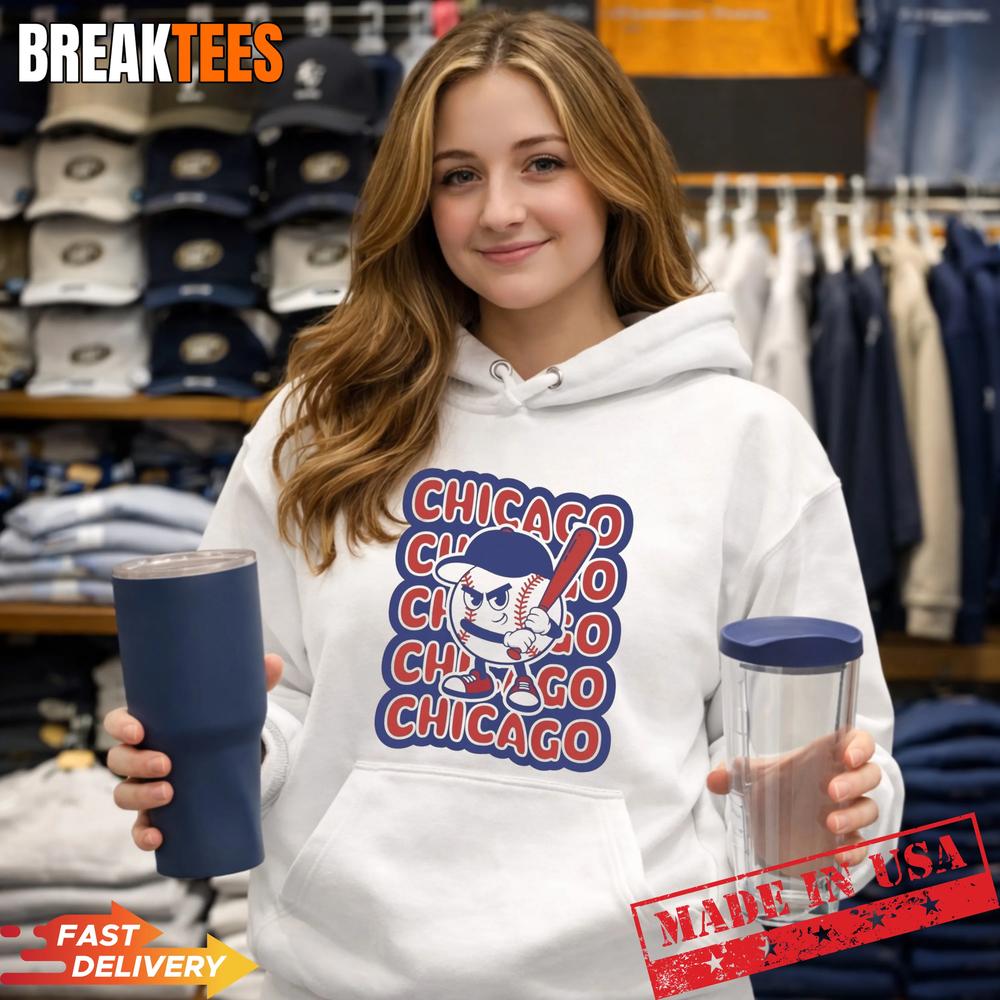 Chicago Baseball Retro Mascot Shirt