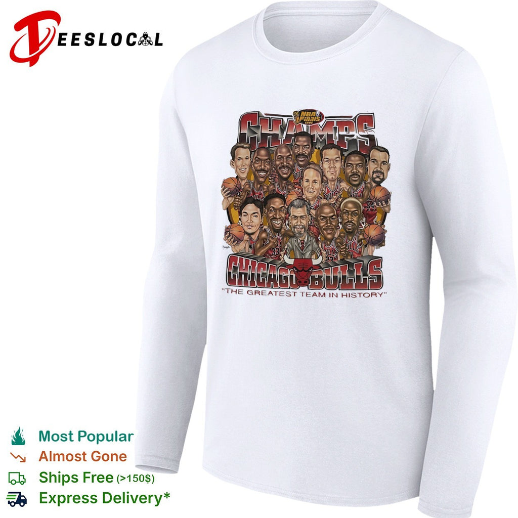 Chicago Bulls 1996 NBA Finals Champs shirt