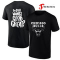 Chicago Bulls Stacey King do you want to be good or great shirt