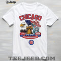 Chicago Cubs 250th Anniversary 1776 2026 Patriotic Baseball Jersey T Shirt