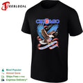 Chicago Cubs Celebrating 250 Years Freedom American Eagle Patriotic shirt
