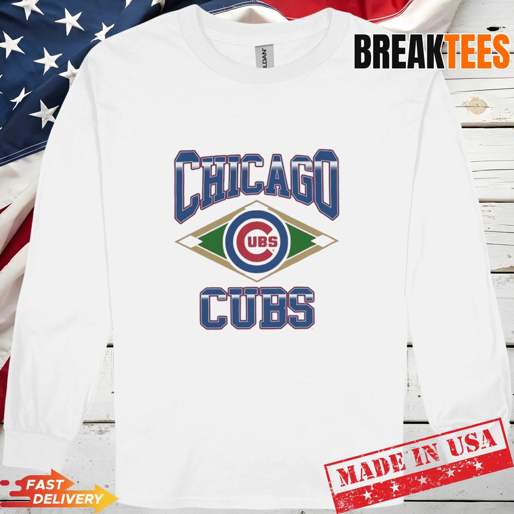 Chicago Cubs Field Diamond Baseball Shirt