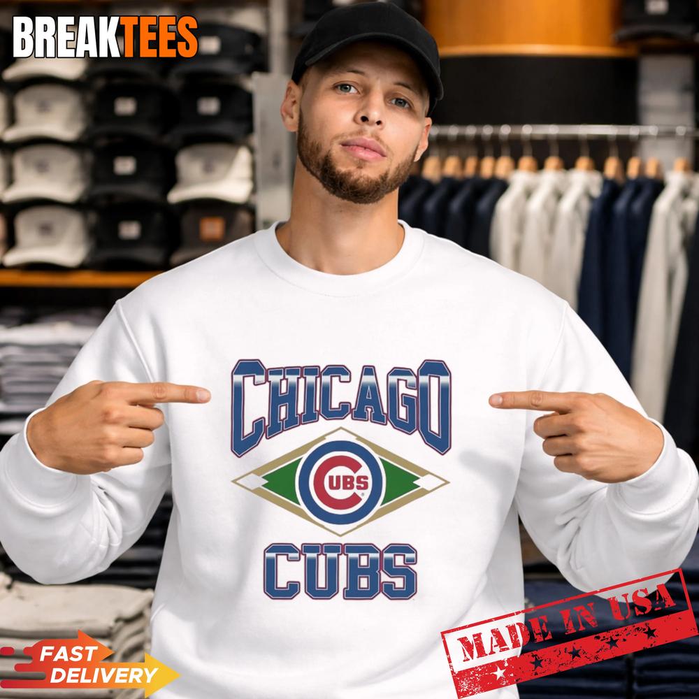 Chicago Cubs Field Diamond Baseball Shirt
