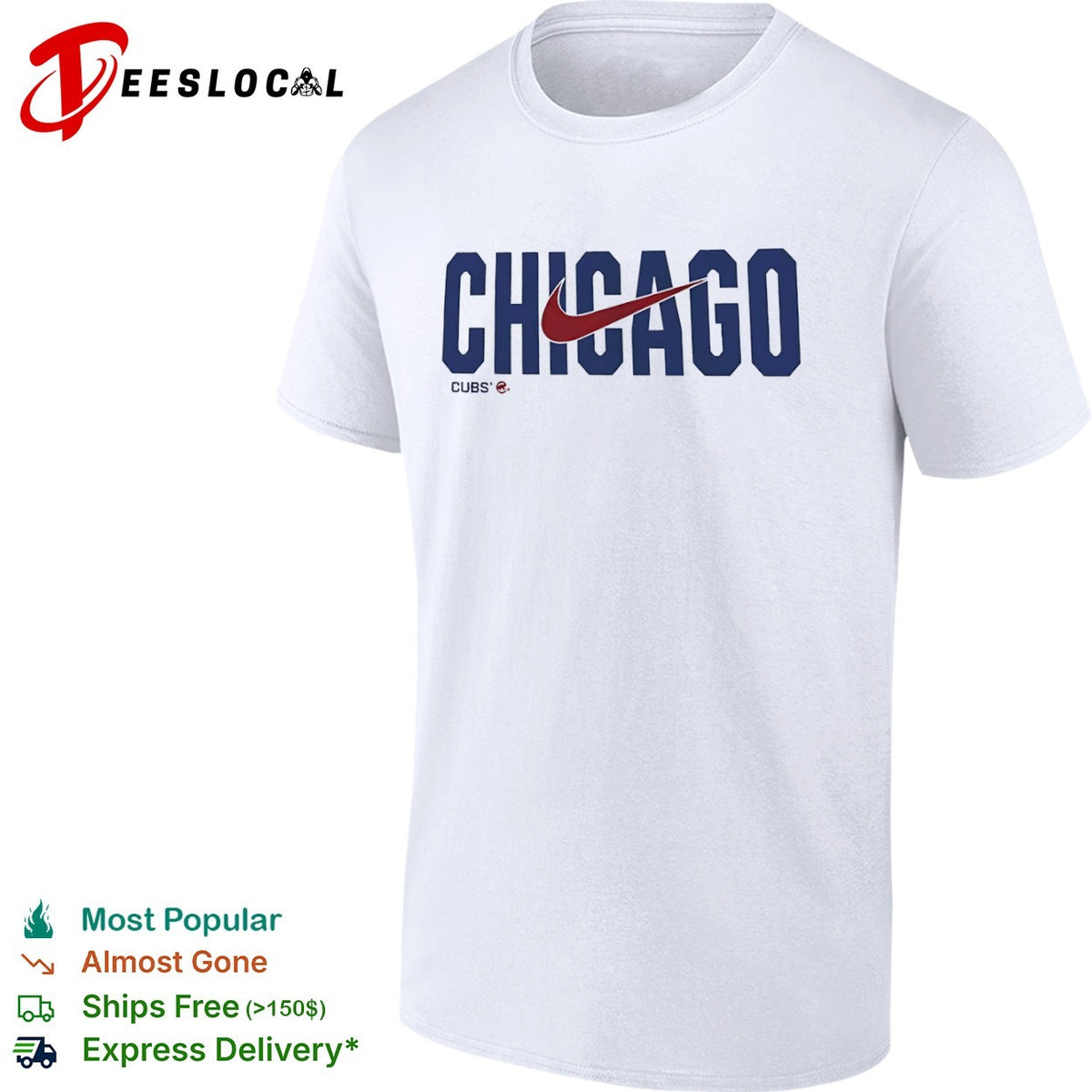 Chicago Cubs MLB Logo shirt