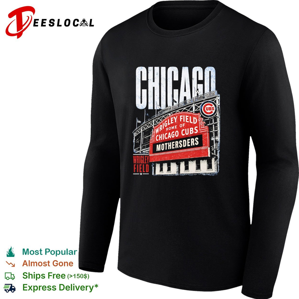 Chicago Cubs Mothersders Wrigley Field shirt