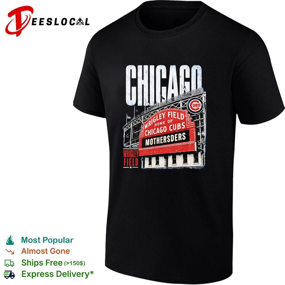 Chicago Cubs Mothersders Wrigley Field shirt