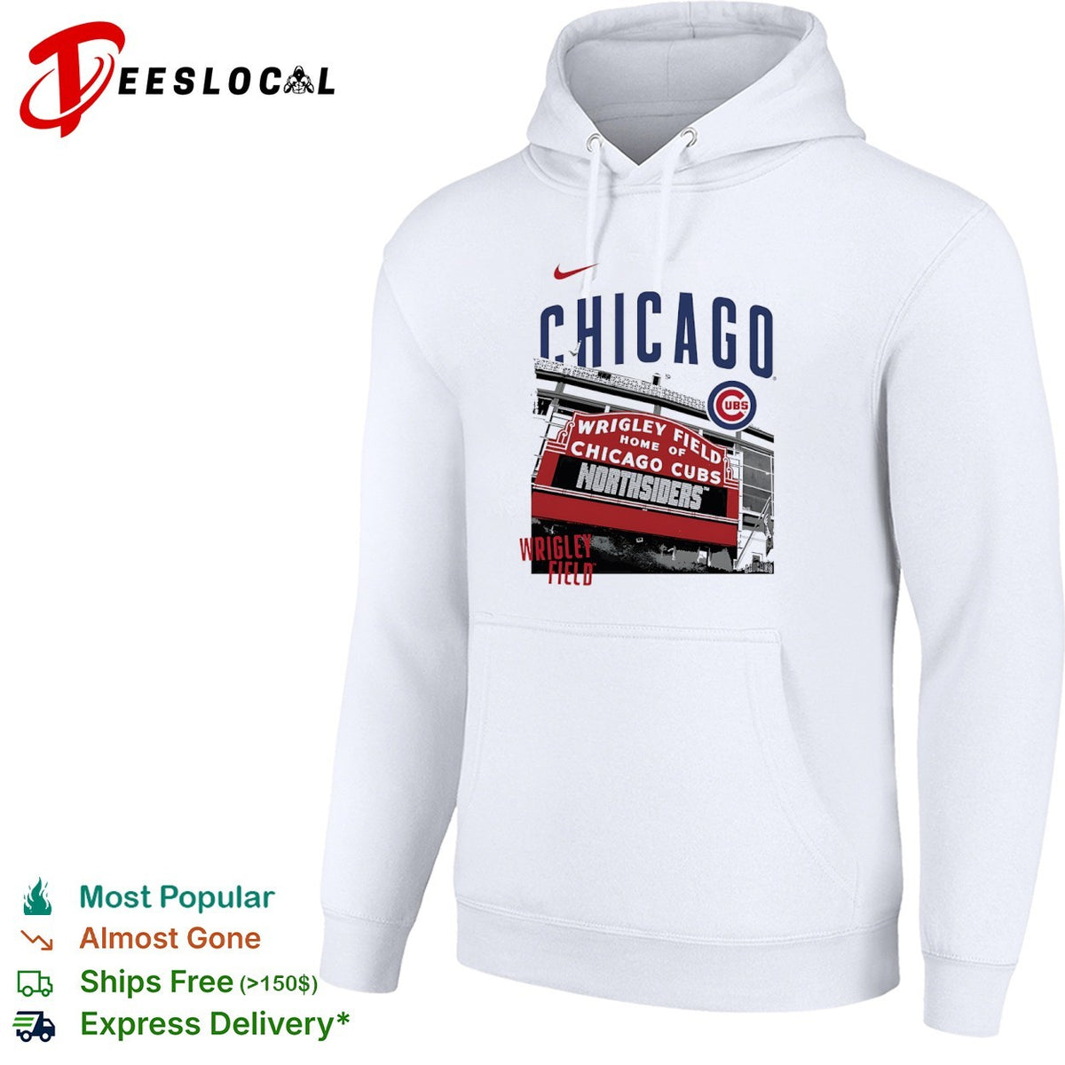 Chicago Cubs Wrigley Field Northsiders Major League Baseball Team Logo shirt