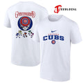 Chicago Cubs x Grateful Dead bear mascot shirt