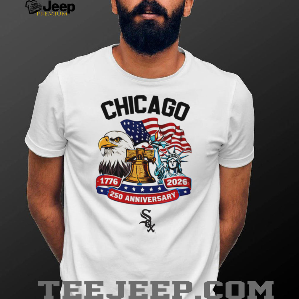 Chicago White Sox 250th Anniversary 1776 2026 Patriotic Baseball Jersey T Shirt