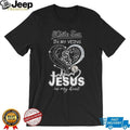 Chicago White Sox In My Veins Jesus In My Heart Heartbeat T Shirt