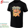 Chicken Tendies fried food snacks theme lightning shirt