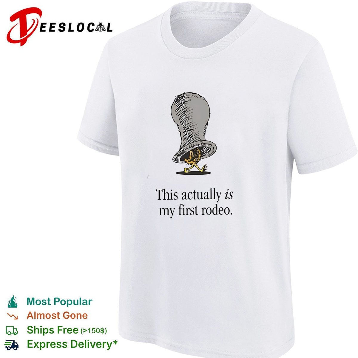 Chicken this actually is my first rodeo shirt