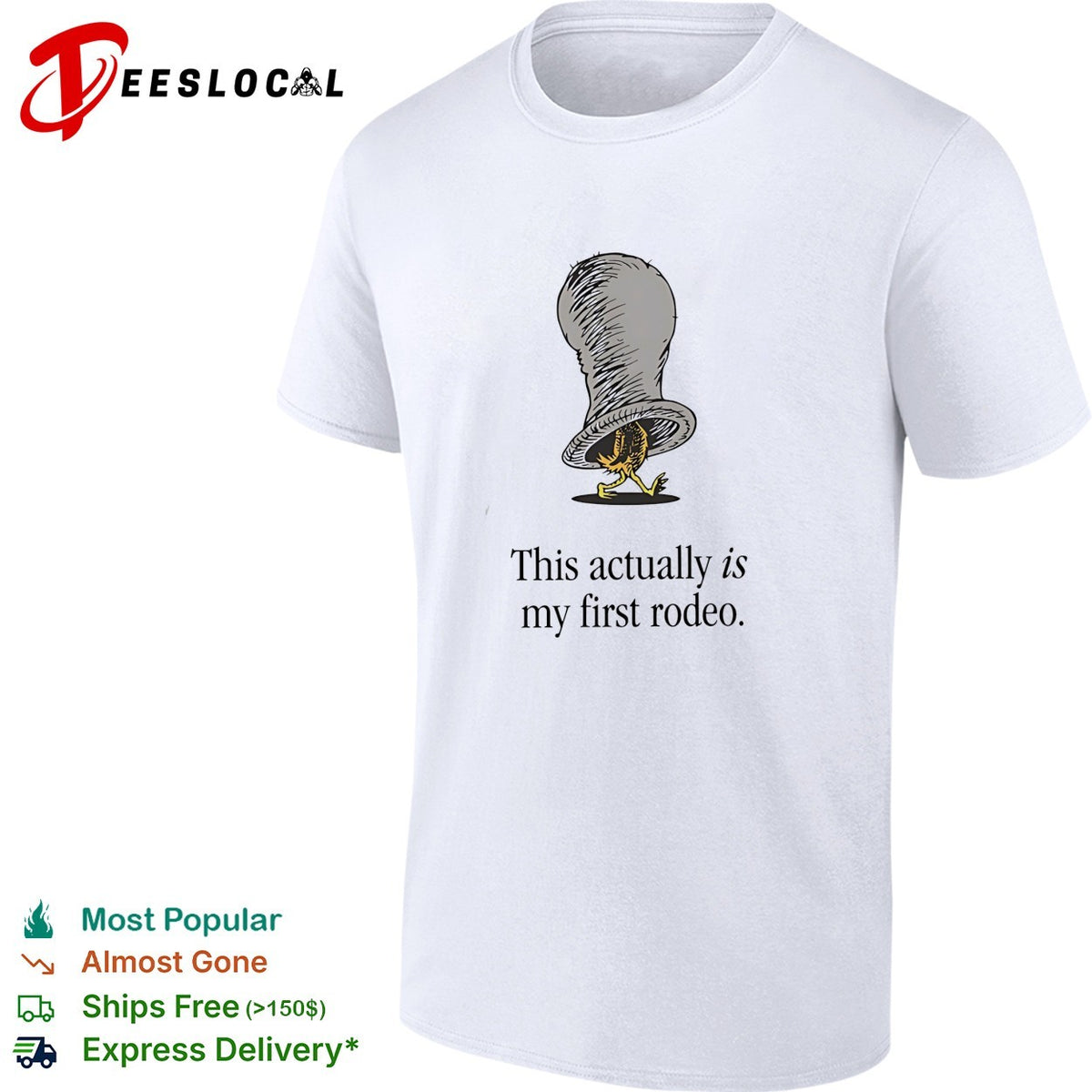 Chicken this actually is my first rodeo shirt