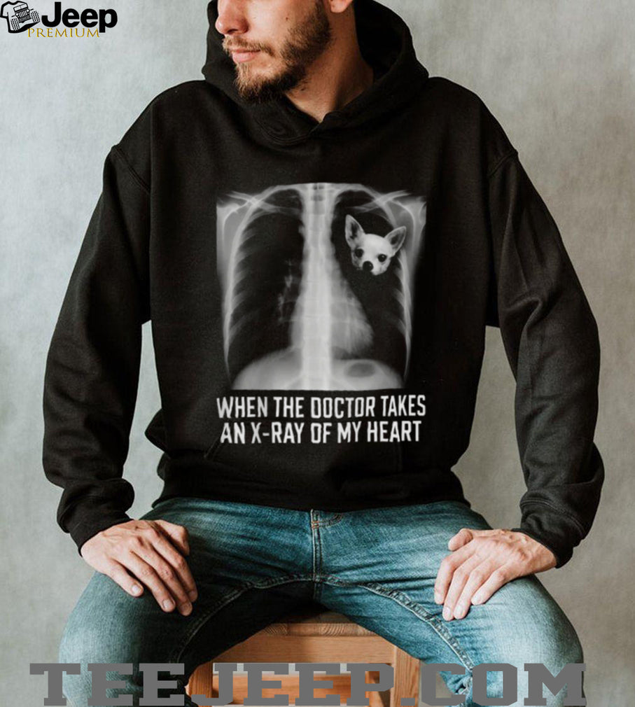 Chihuahua In My Heart X Ray Funny Dog Lover T Shirt