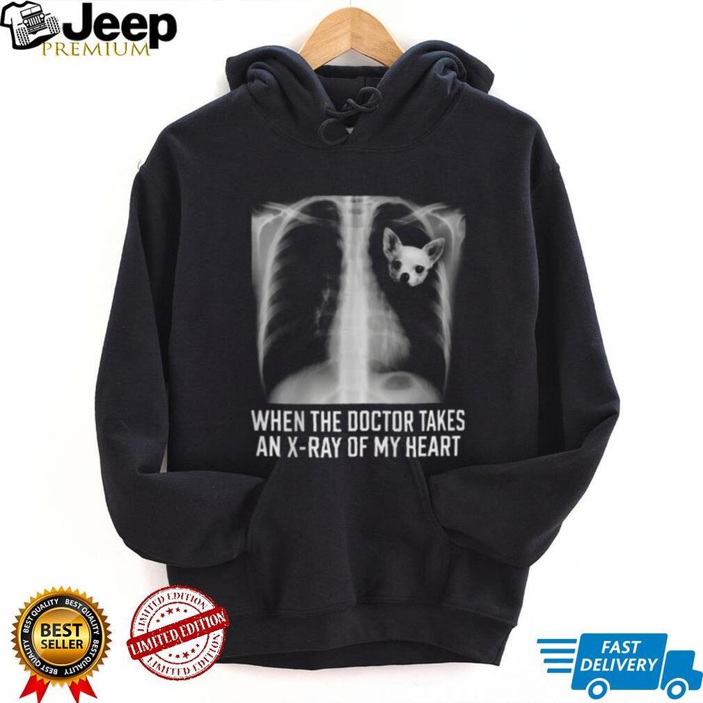 Chihuahua In My Heart X Ray Funny Dog Lover T Shirt