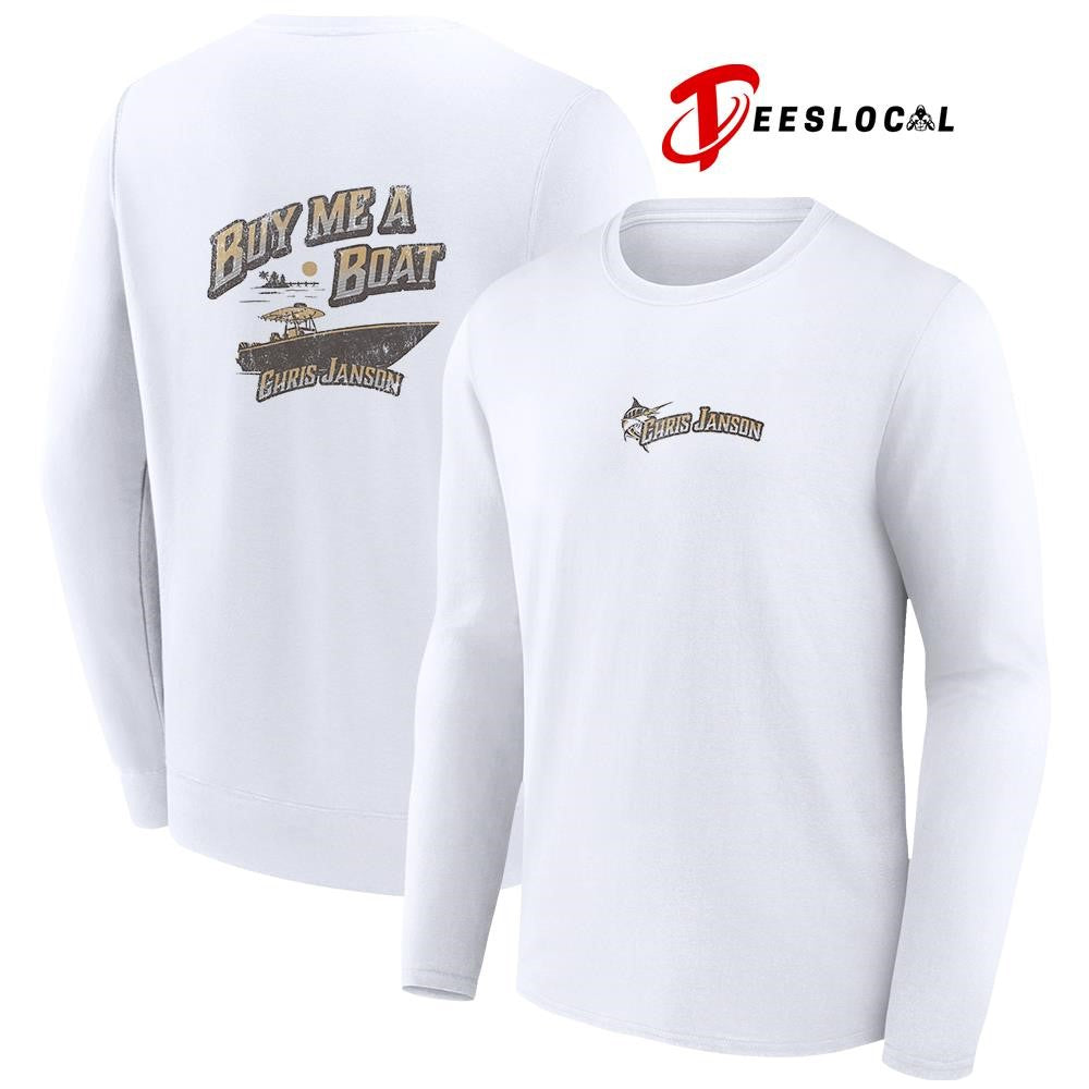 Chris Janson buy me a boat graphic shirt
