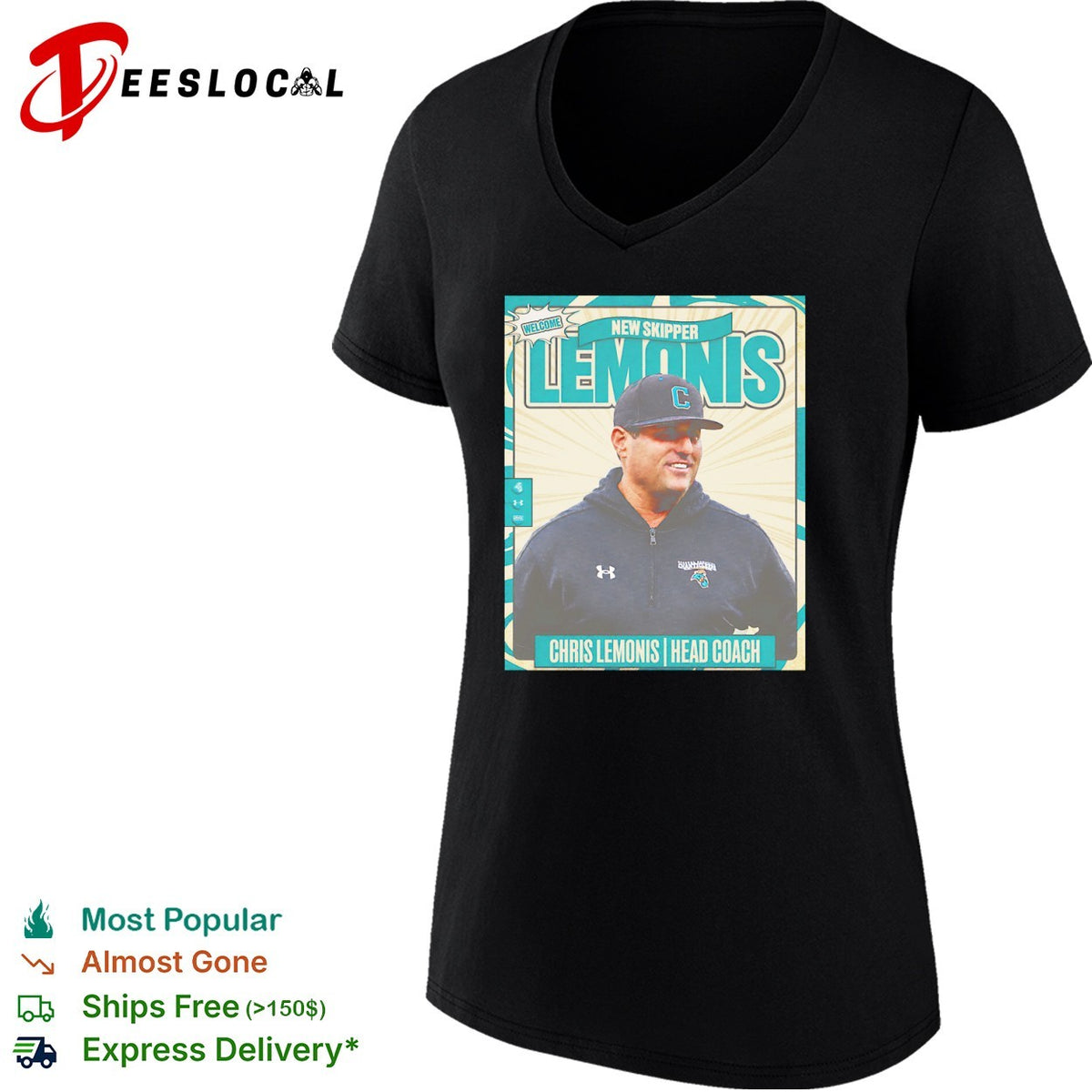 Chris Lemonis Coastal Carolina Chanticleers Welcome New Skipper Head Coach shirt