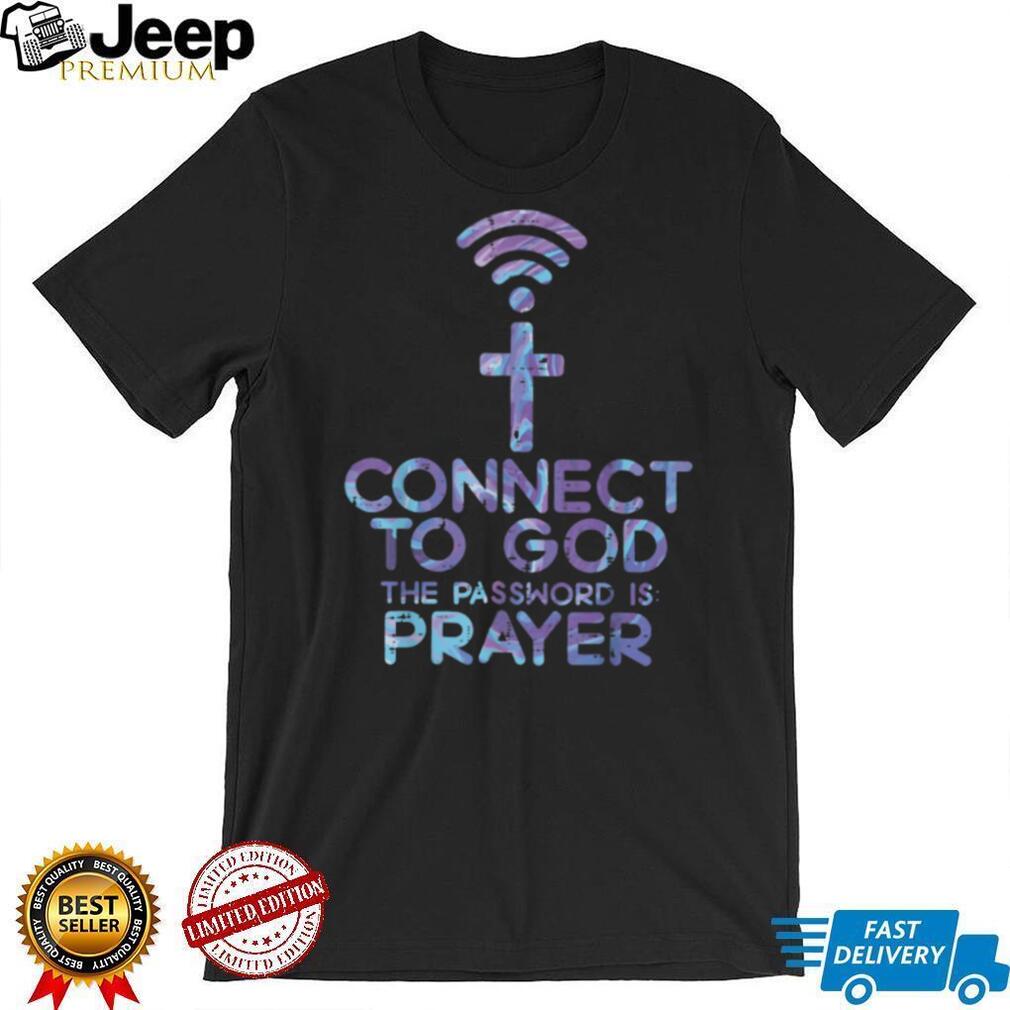 Christian Faith Connect To God Prayer Symbol T Shirt