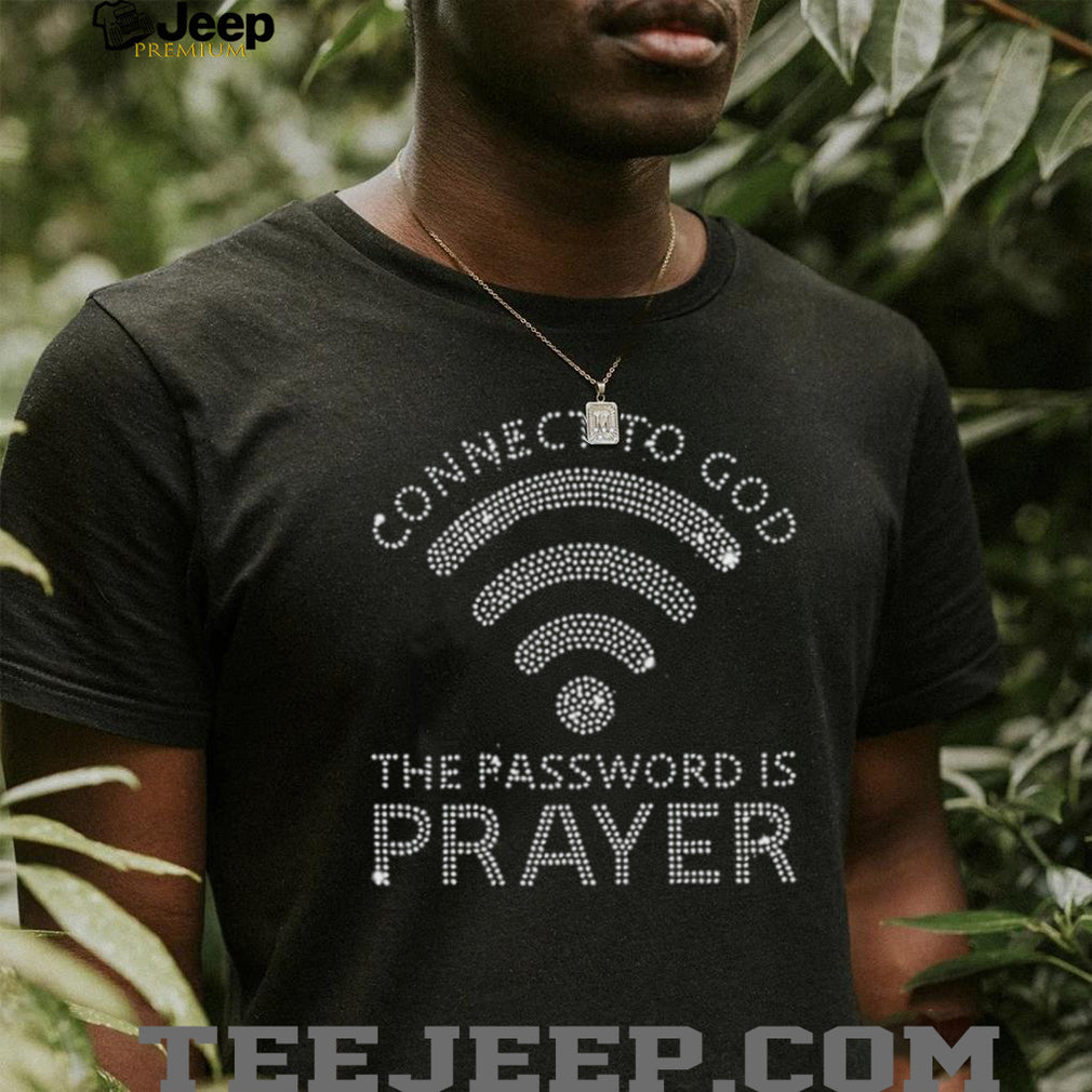 Christian WiFi Symbol Prayer Faith Quote Graphic T Shirt