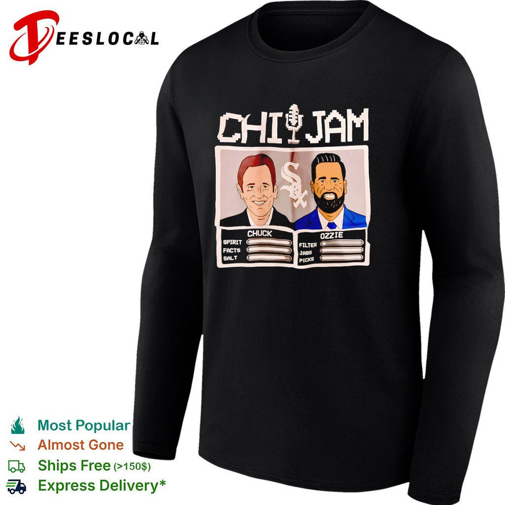 Chuck Garfien Ozzie Guillen Chicago White Sox MLB CHI JAM parody shirt