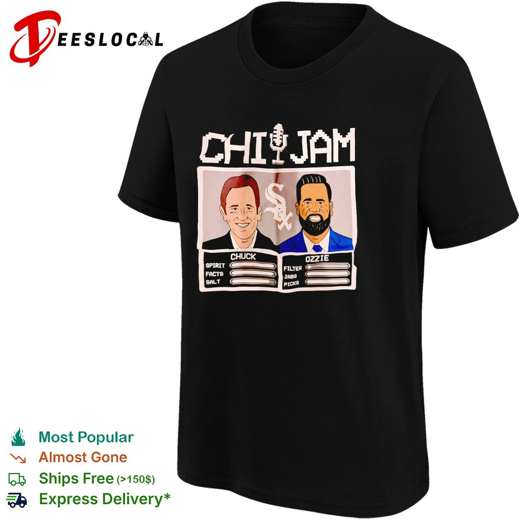 Chuck Garfien Ozzie Guillen Chicago White Sox MLB CHI JAM parody shirt